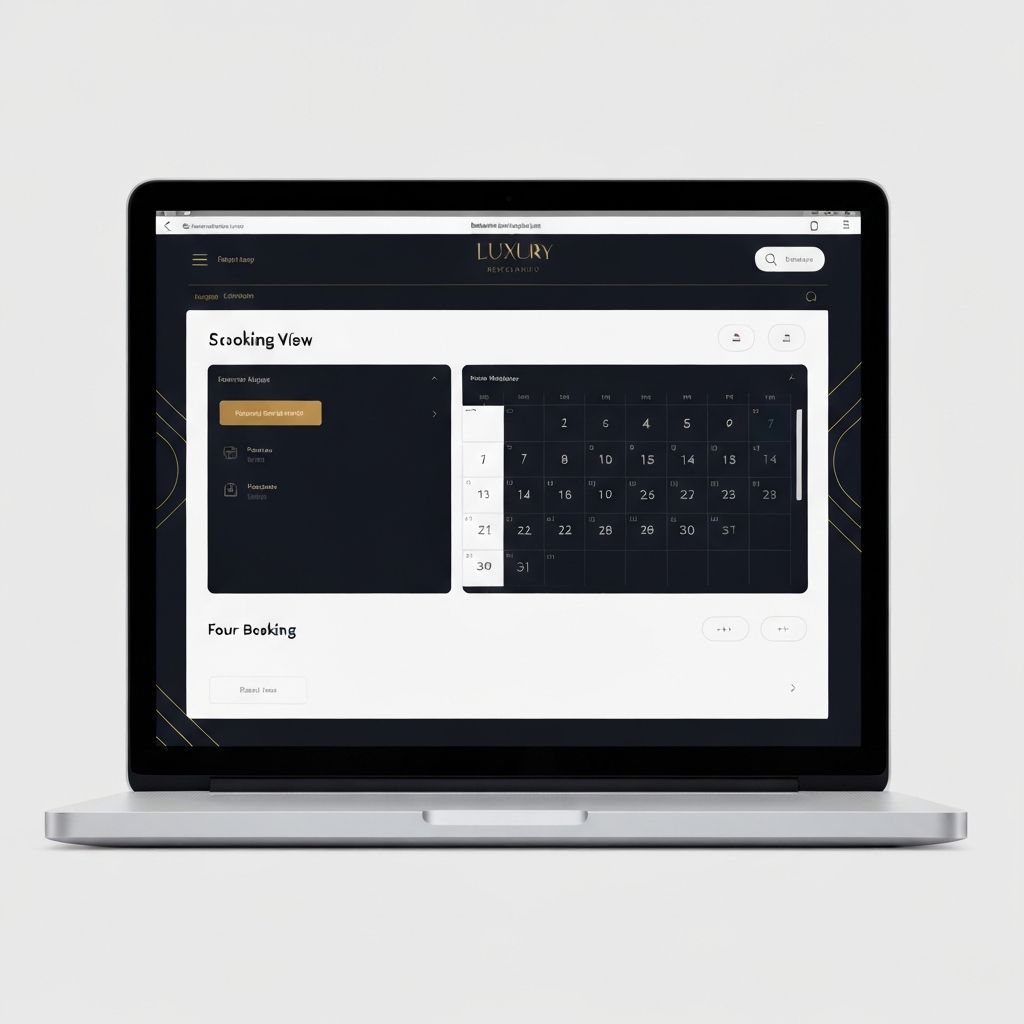 Private Luxury partner platform dashboard